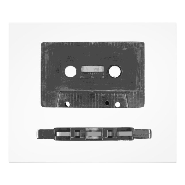 Kassett för Retro-audio Fototryck (Framsidan)