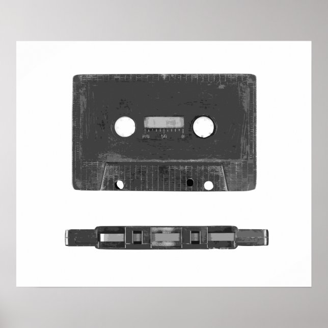 Kassett för Retro-audio Poster (Framsidan)