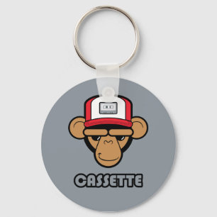 Kassett Keychain Nyckelring