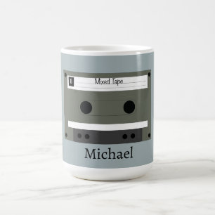 Kassett, mixband kaffemugg
