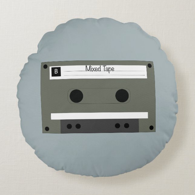 Kassett, Mixband Rund Kudde (Framsidan)