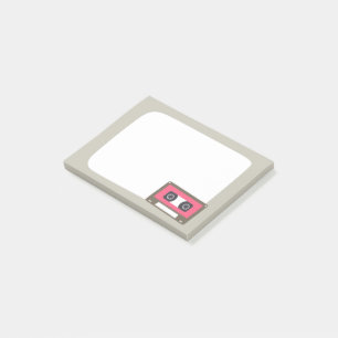 Kassett Post-it Block