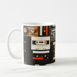 Kassettband för Retro-audio Kaffemugg