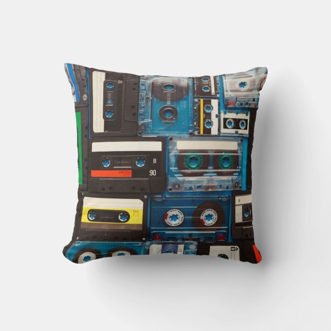 Kassettband för Retro-audio Kudde (Framsida)