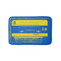 Kassettband för Retro Blue & Gult