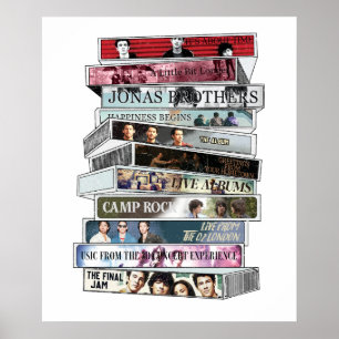 Kassettband Jonas Brother Poster