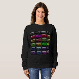 KASSETTBAND RETRO MUSIK ÄLSKARE T SHIRT