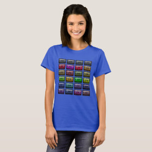 KASSETTBAND RETRO MUSIK ÄLSKARE T SHIRT