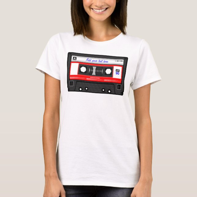 Kassettband T-shirt (Framsida)