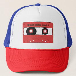 Kassettband T-Shirt Keps