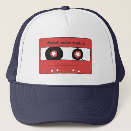 Kassettband T-Shirt Keps