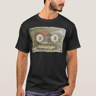 kassettband vintage design pojke t shirt