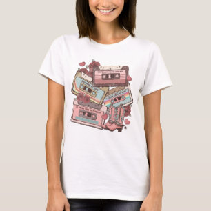 Kassettband westerna Land T Shirt