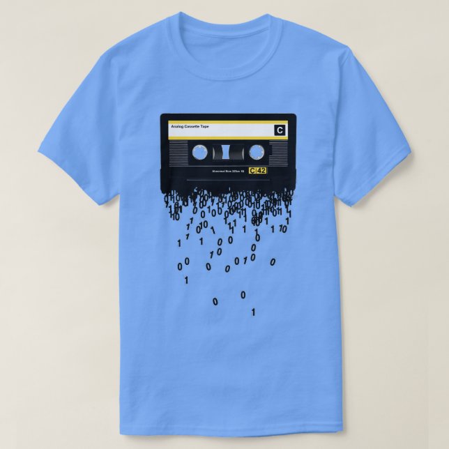 Kassettbanditets död t shirt (Design framsida)