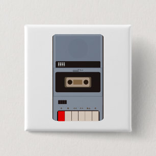 Kassettbandspelare Knapp