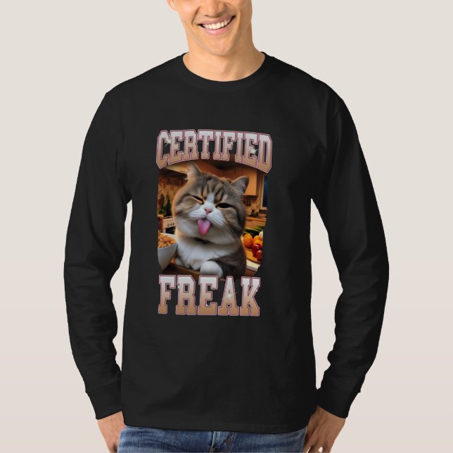 Kassettcertifikat A. Cat Lover Cat Mamma T Shirt (Framsida)