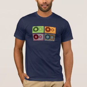 Kassetten färgar skjortan t-shirt