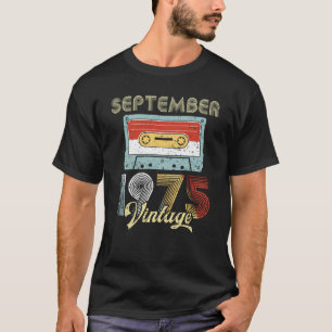 Kassetten för den September 1975 T Shirt
