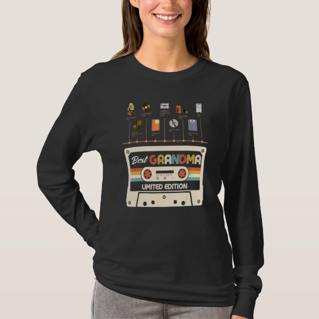 Kassetten Mor Day, Begränsad utgåva, mormor T Shirt (Framsida)