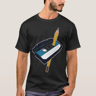 Kassetten ritar skrivar den AudiocassetteMixtape T Shirt