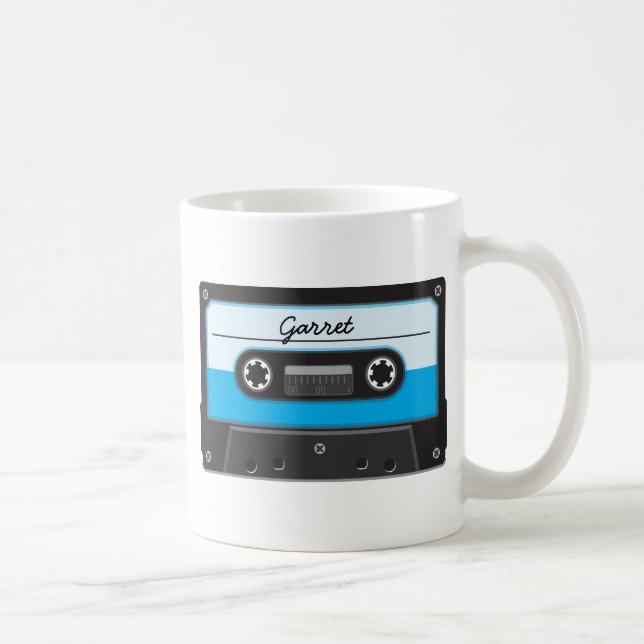 Kassetten tejpar den Retro muggen Kaffemugg (Höger)