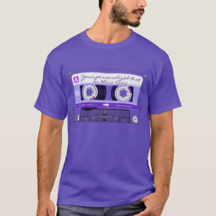 Kassetten tejpar - lilor - t-shirt
