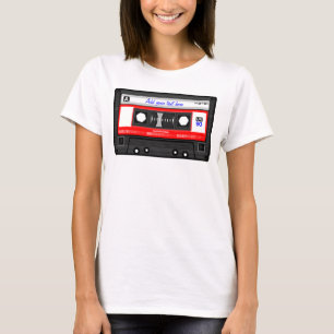 Kassetten tejpar t-shirt