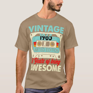 Kassettettårsjubileum Vintage 1965, 58 år efter Fa T Shirt