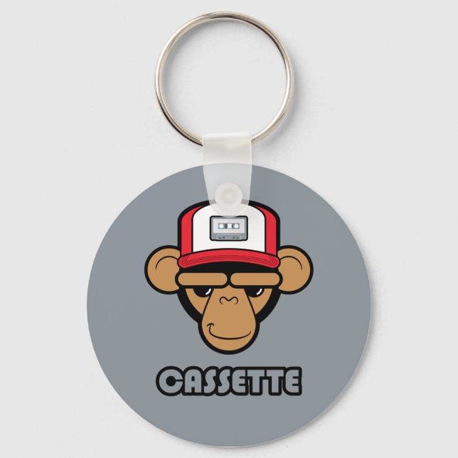 Kassettnyckelkedja Nyckelring (Framsida)