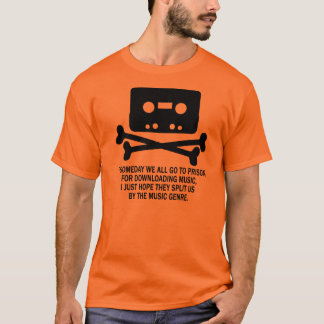 KASSETTPIRATSKALLE T SHIRT