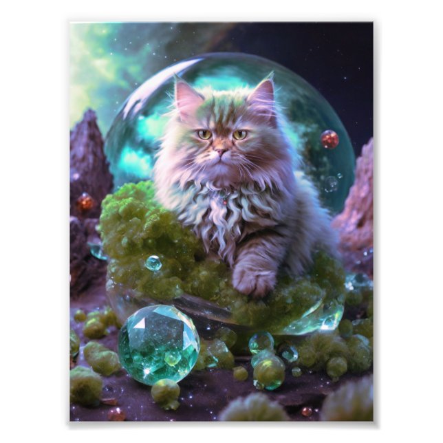 Kassettvägg Art - Poster Katt - Skriv ut (Framsidan)
