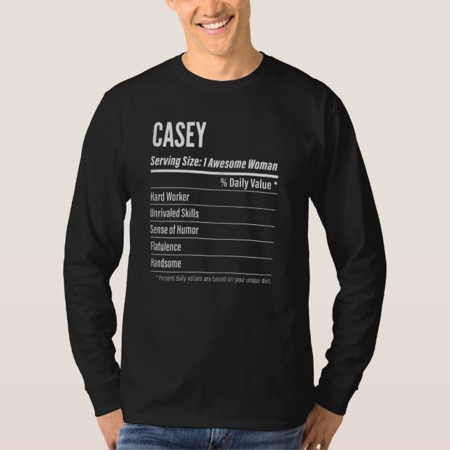 Kassey-näringsfenomen som betjänar Storlek kalk T Shirt (Framsida)