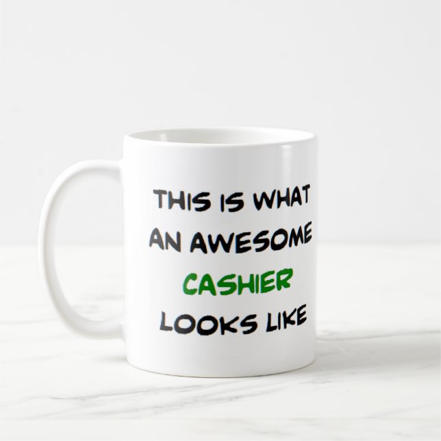 Kasshier, fantastisk kaffemugg (Vänster)