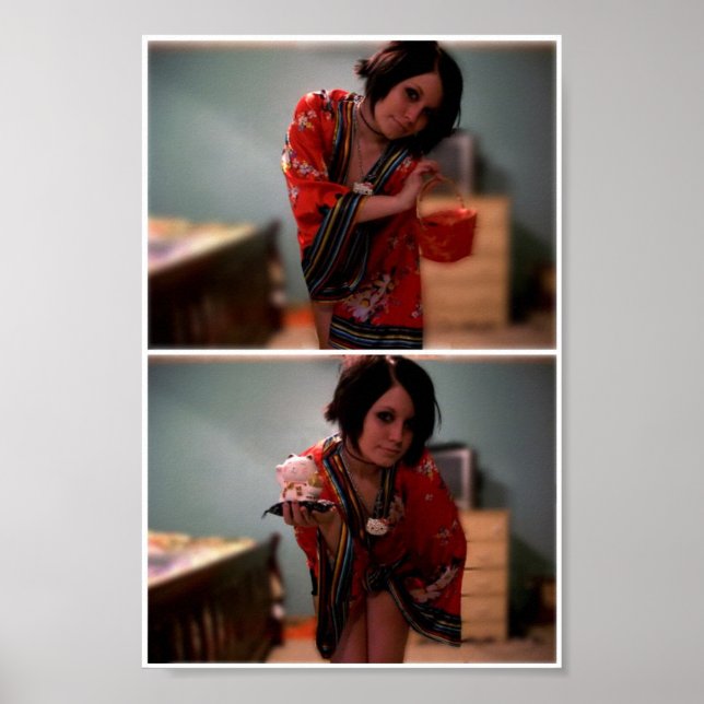 Kassi Kandi Japanska Stil Poster (Framsidan)