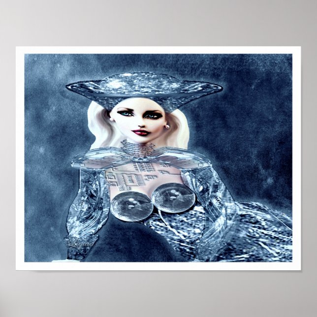 Kassie på Canvas Poster (Framsidan)