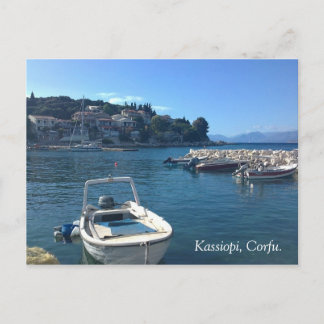 Kassiopi, Korfu. Vykort