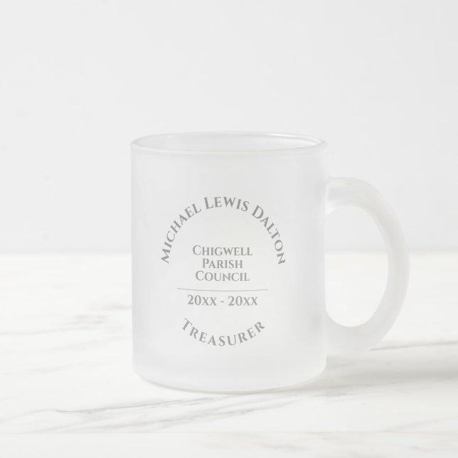 Kassör Frostad Glas Kaffe Mugg (Höger)