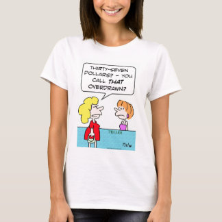 kassör i bank övertrasserad appell det t-shirt