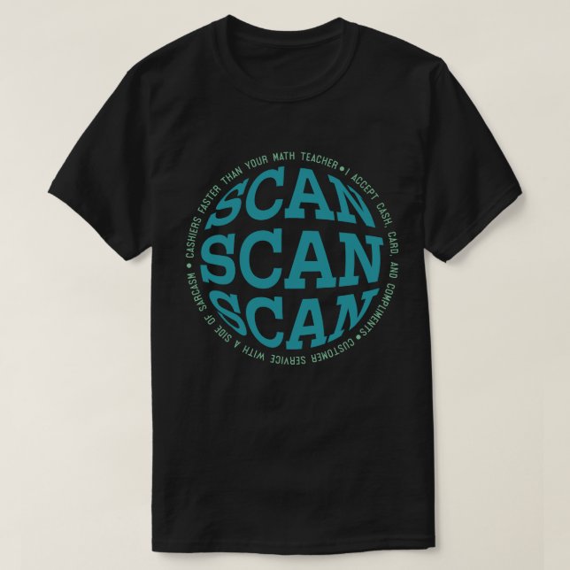 Kassörskanna livet t shirt (Design framsida)