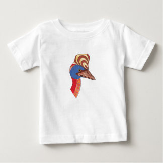 Kassowary Äkta Aboriginal Art Tee Shirt