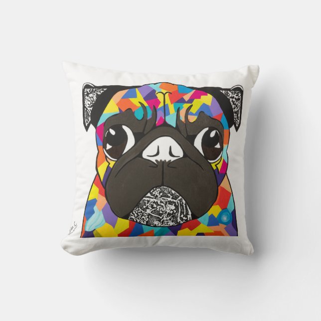 Kast dämpar 41 cm x 41 cm kudde (Framsida)