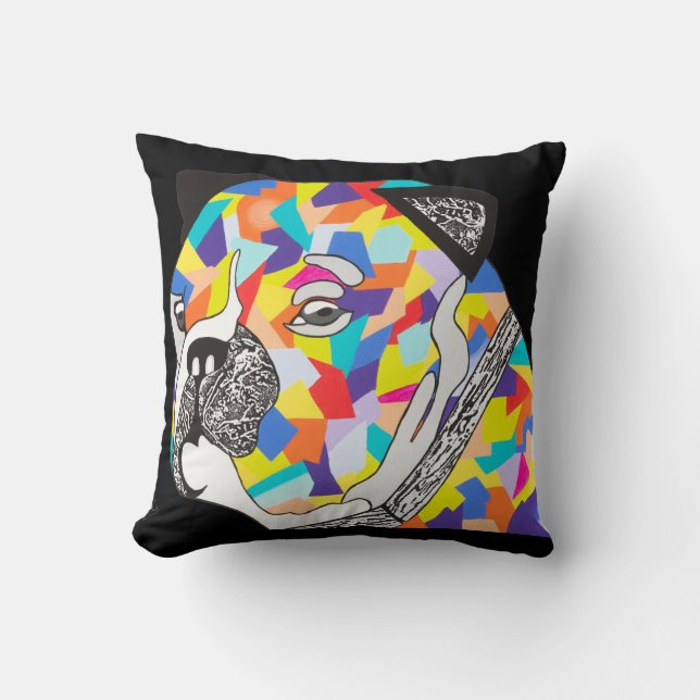 Kast dämpar 41 cm x 41 cm kudde (Framsida)