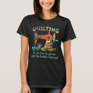 Kasta all Roligt och allt spel tills Bobbin Spring T Shirt