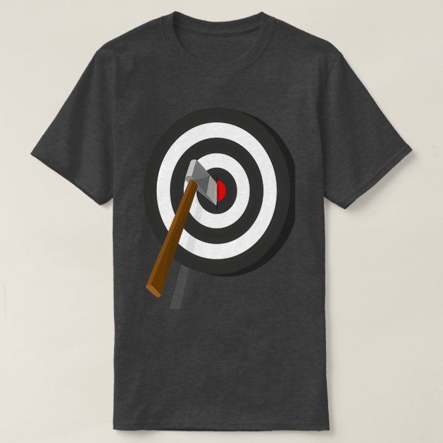 Kasta Ax i trämål 2 T Shirt (Design framsida)