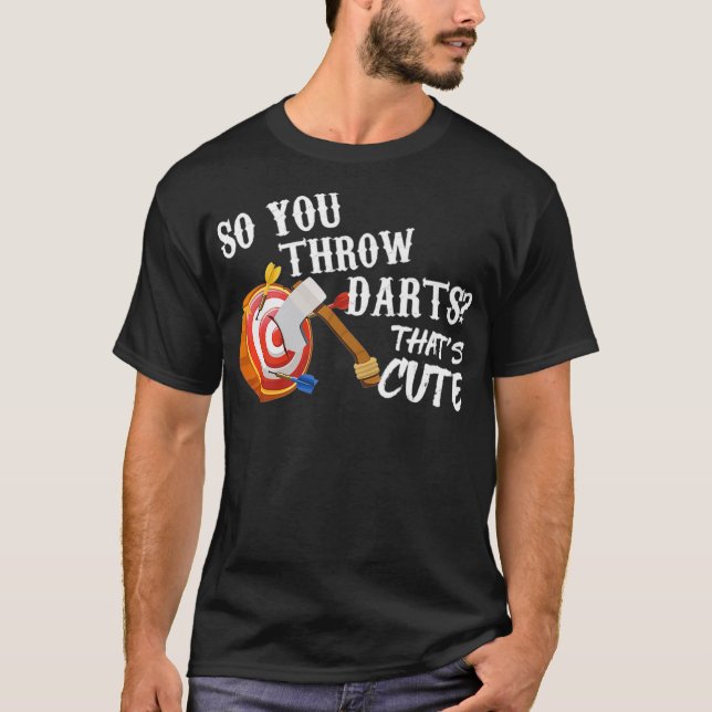 Kasta axlar som är konstiga när du roterar så att  t shirt (Framsida)