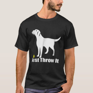 Kasta bara labrador Retriever Hund T-Shirt1 T Shirt