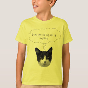 Kasta bort allt som är färdigt för barn. tee shirt