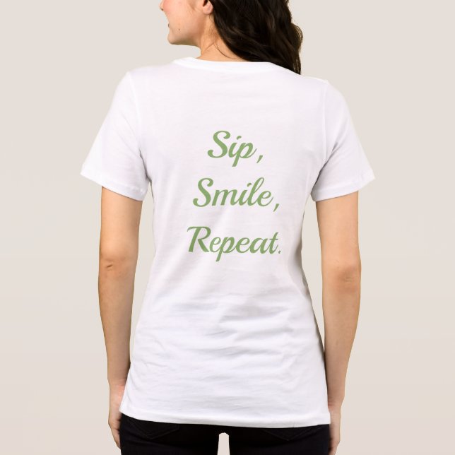 Kasta dagen - Kvinnor T-Shirt (Baksida)