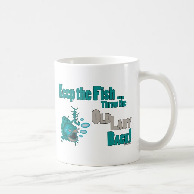 Kasta Dam tillbaka Kaffemugg (Höger)