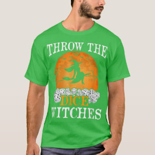 Kasta Dice Witches Bunco Halloween fest Costu T Shirt